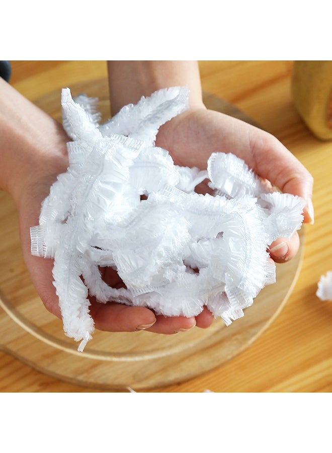 300 قطعة من أكياس حفظ الطعام الطازج، أغطية بلاستيكية مرنة لتخزين الطعام، أكياس بلاستيكية لتخزين الطعام، أكياس بلاستيكية لاصقة لوعاء المطبخ/الأطباق - Image 4