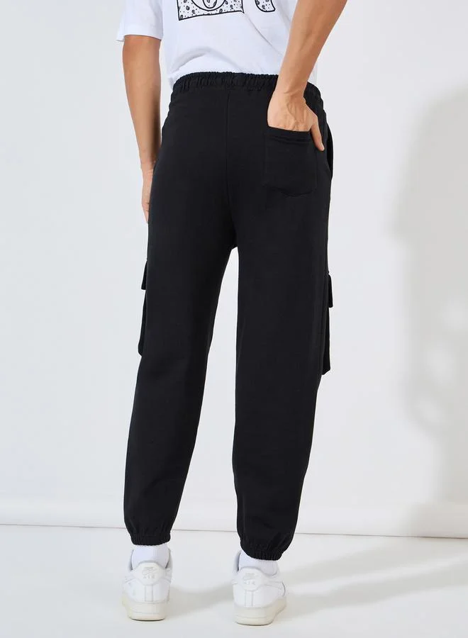 Styli NASA Front Cargo Pocket Oversized Joggers