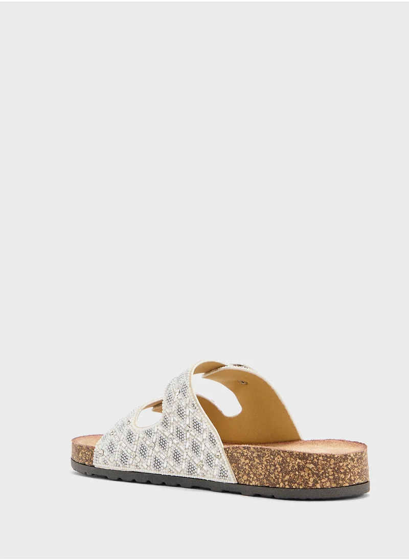 بيتك ستيبس Ladies Casual Flat Sandal