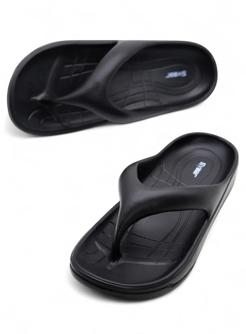 SVAAR صنادل سفاار EVA الناعمة للرجال، شباشب أنيقة مضادة للانزلاق مع دعم للقوس - Image 1