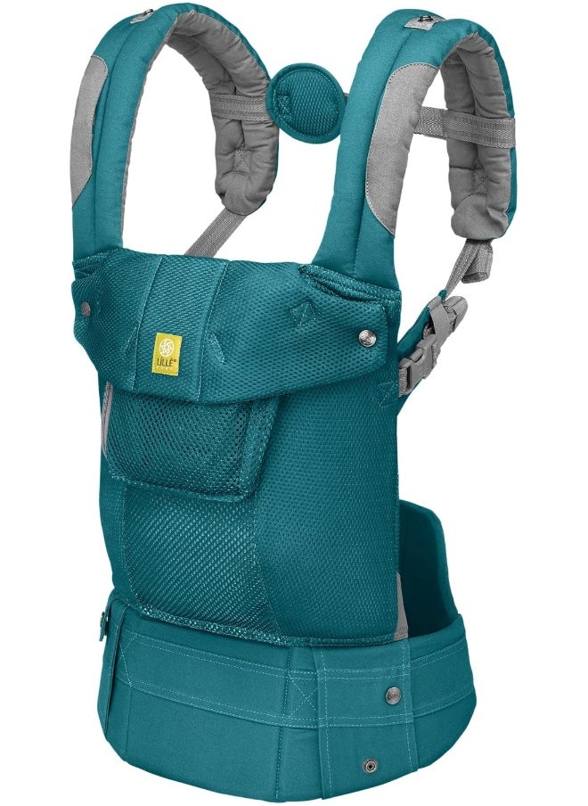LilleBaby - LILLEbaby Complete Airflow Ergonomic 6-in-1 Baby Carrier Newborn to Toddler - with Lumbar Support - for Children 7-45 Pounds - 360 Degree Baby Wearing - Inward and Outward Facing - Pacific Coast - Image 1