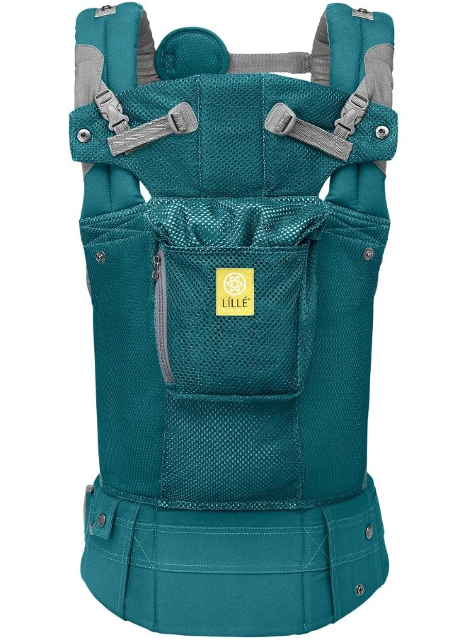 LilleBaby - LILLEbaby Complete Airflow Ergonomic 6-in-1 Baby Carrier Newborn to Toddler - with Lumbar Support - for Children 7-45 Pounds - 360 Degree Baby Wearing - Inward and Outward Facing - Pacific Coast - Image 1