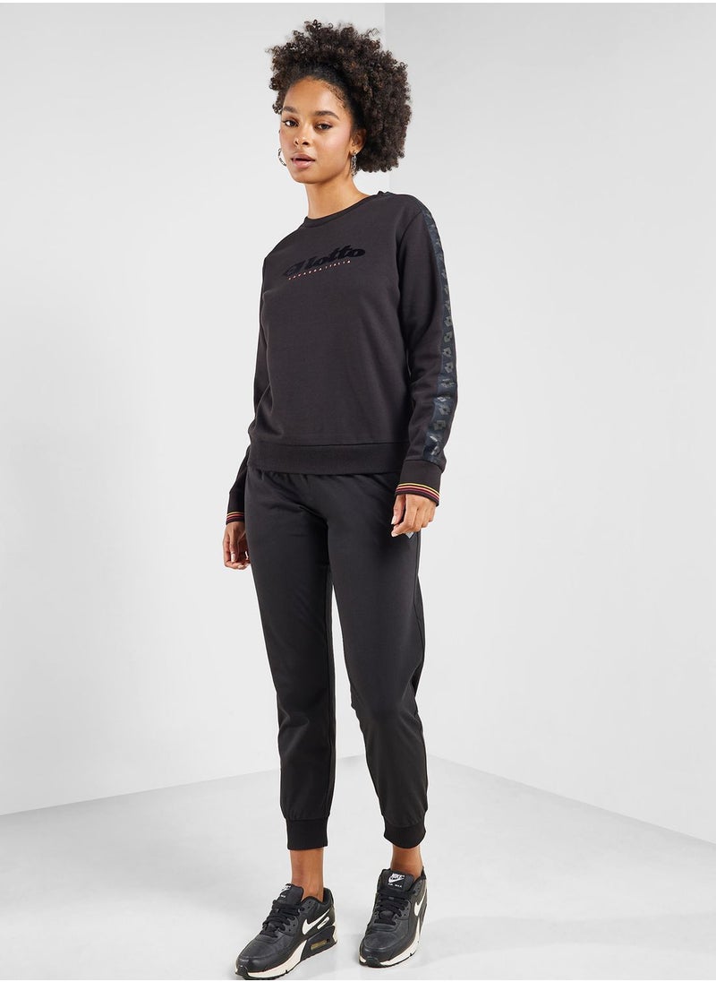 Lotto Sports Athletica Classic  V Seat Rn Sweatshirt  - Image 4