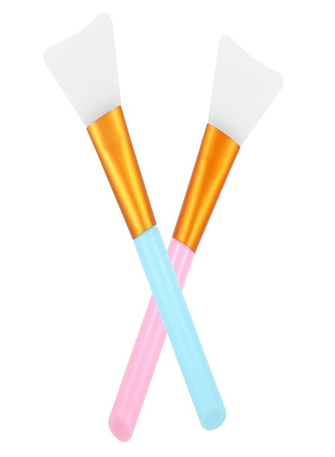 Aternal Silicone Face Mask Brush Set of 2 - Soft Silicone Facial Mud Mask Applicator for Clay Masks, Sleeping Packs, Body Lotion & Body Butter - Spa Beauty Tools for Skincare & Face Packs - Image 1