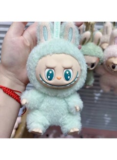 Rab Cloth Second Generation Doll Sitting Vinyl Party Plush Macaron Cute Doll Hand Key Chain Batch-Specifications:Sitting Mint Green-Color:Please Take Multiples Of 12 For A Single Style (contact Customer Service For The Box)