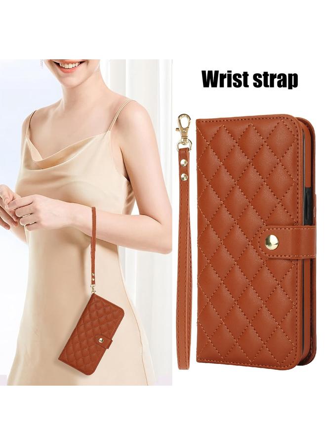 اس-توب جراب هاتف Samsung Galaxy S23 5G Crossbody متعدد الوظائف من الجلد المعين - Image 2