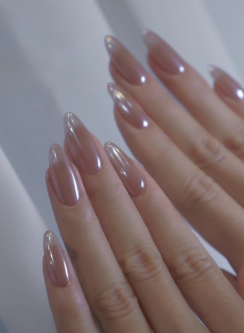 French Tip Press On Nails - Package Soft Gel French Fake Nails Short, Salon-quality Press On Nails, Seamless Glue-on Nails for Woman Nail Art Manicure