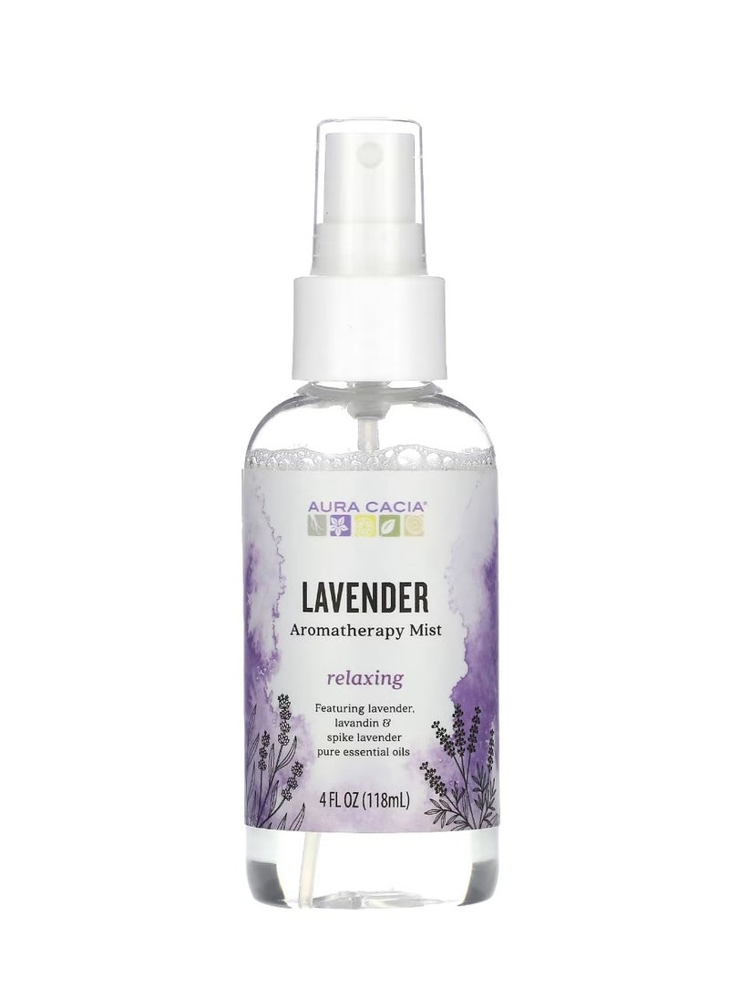 Aura Cacia Aromatherapy Mist Relaxing Lavender 4 fl oz (118 ml)  - Image 2