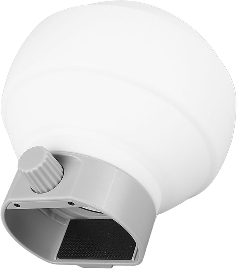 Silicone Flash Diffuser Ball Softbox Dome Kit with 2 Adapters for Photography Lights - Image 5
