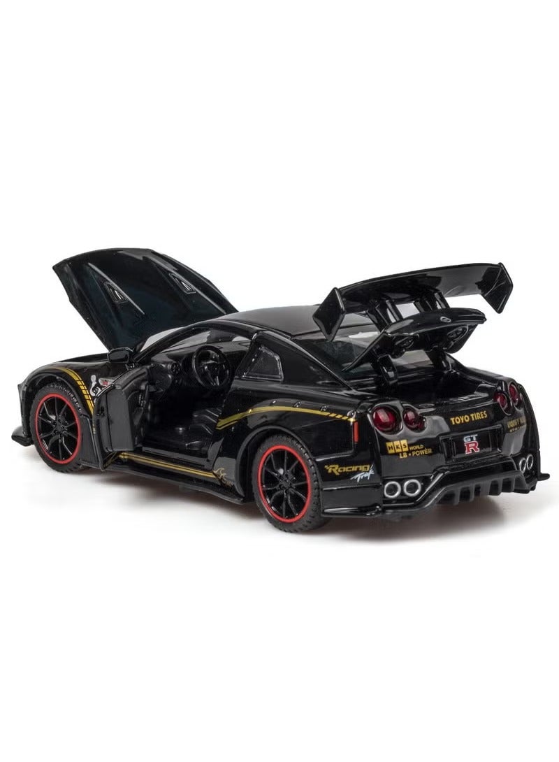 NIBEMINENT 1:32 Nissan GTR R35 Alloy Toy Car Model  - Image 2