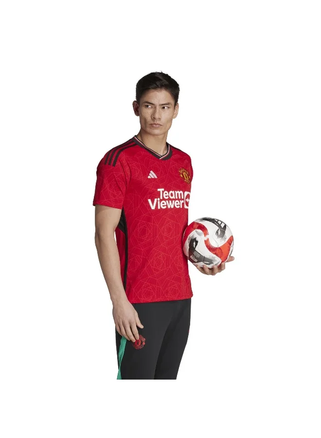 Adidas Mufc H Jsy Red Football Jerseys XS