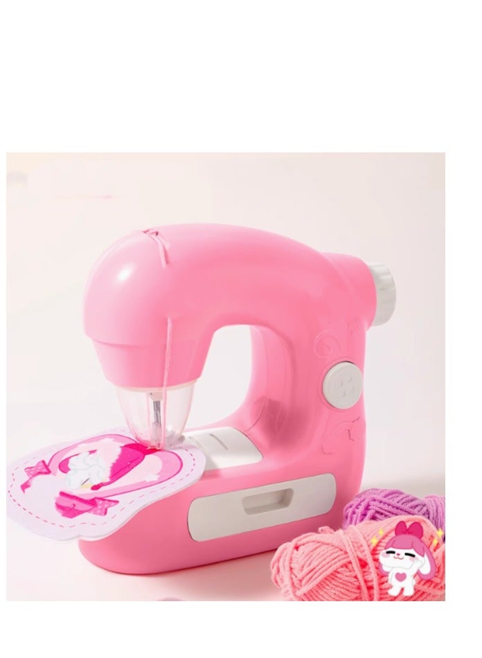 Toy Children's Sewing Machine Play Home Toy Girl DIY Hand Sewing Happy Children's Day Birthday Gift - Image 2