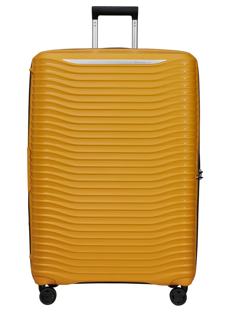 Samsonite حقيبة سفر أبسكيب بحجم تسجيل الدخول 81 سم / 30 بوصة، 4 عجلات دوارة، بولي بروبيلين + RPET، أصفر | جيب شبكي داخلي | قابلة للتوسيع | فاصل قابل للإزالة | قفل TSA - ضمان دولي لمدة 10 سنوات - Image 4