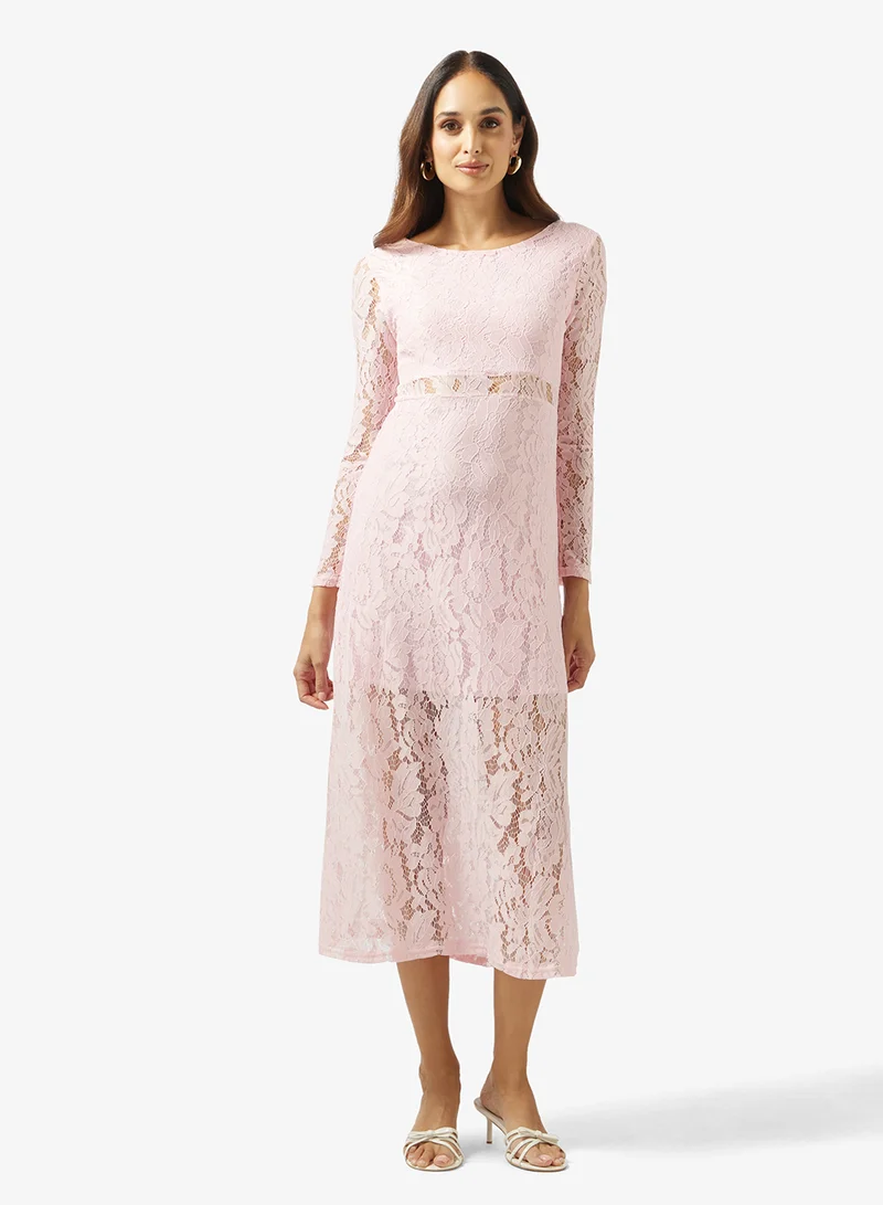 ELLA Lace A-line Dress