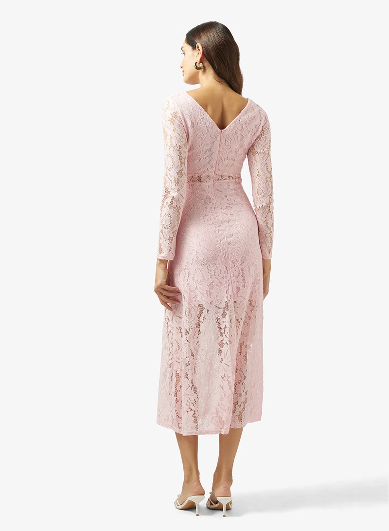 ELLA Lace A-line Dress - Image 2