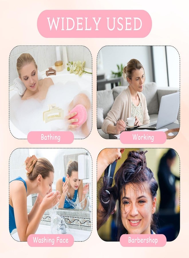 XunYee Hair Clips, 100 Pcs Claw Clips Bulk, Large Claw Hair Clips Set for Women, Nonslip Rectangle Hair Accessories, Clip for Girl Women Gifts Beauty, Elegant Colors, 3.4" - Image 5