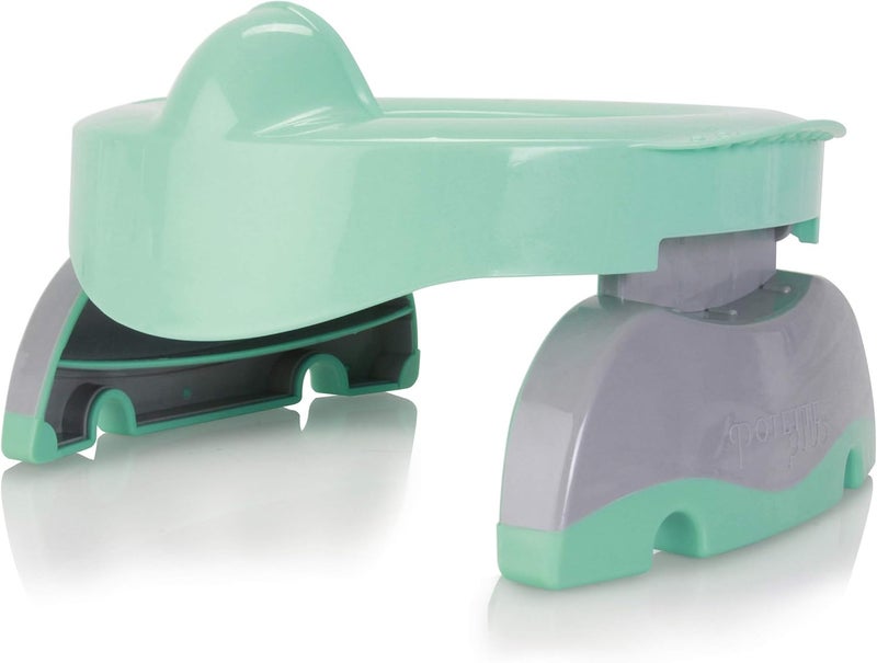 Kalencom كاليكوم بوتيت بلس بريميوم 2 في 1 مرحاض سفر ومقعد تدريب مرحاض مع واقي بول مدمج ومقابض سهلة الإمساك - Image 2