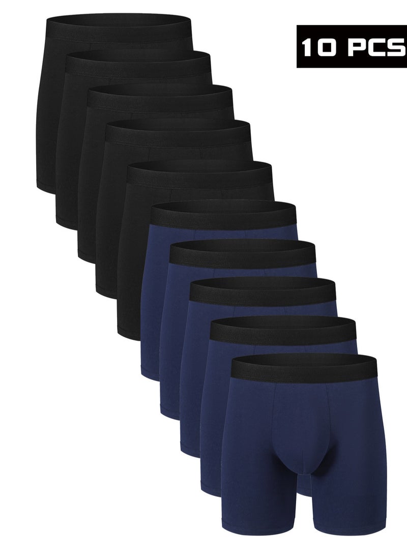 RedMapleTEK 10 Pairs Men's Soft Cotton Briefs - Image 1