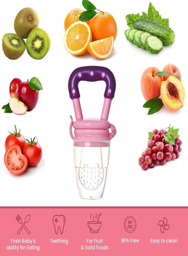 Enorme Baby Silicone Feeding Fruit/Food Nibbler with BPA Free Non Toxic Teether Sticks and Keys - Image 4