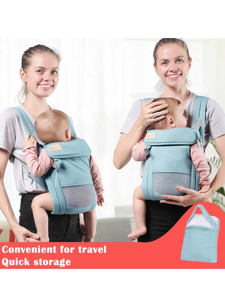 Baby Carrier Newborn to Toddler, Cozy Baby Wrap Carrier(7-30lbs), Easily Adjustable Toddler Carrier, Lightweight Baby Holder Carrier, Baby Sling Carrier, All Positions Baby Chest Carrier  - Image 2
