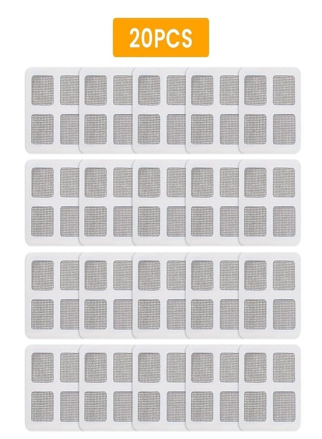 QUEBERS Disposable Shower Drain Cover (20 Pcs), Hair Catcher Shower Drain Mesh Stickers, Sink Strainer, Sink Drainer, Bathroom, Laundry, Bathtub (10) - Image 2