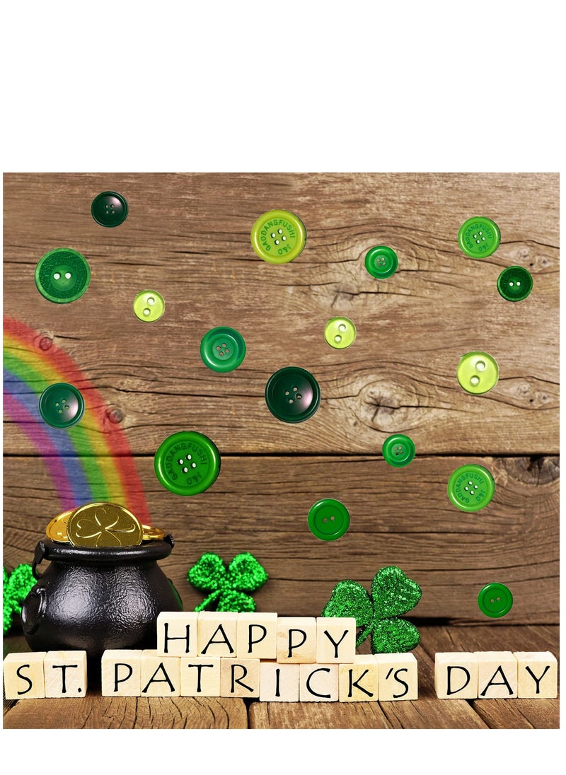 Excefore - 600-700 pcs Buttons for Crafts Round Resin Buttons Assorted Sizes Sewing DIY Manual Button Painting DIY Handmade Ornament Buttons 2 Holes and 4 Holes - Image 1