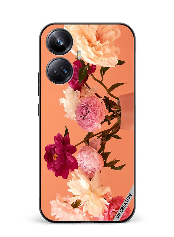 VR CREATIVE Protective Case Cover For Realme 10 Pro Plus Flower Design Multicolour - Image 1
