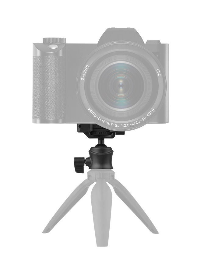 NIBEMINENT 360° Tripod Ballhead Mount Adapter Black  - Image 2