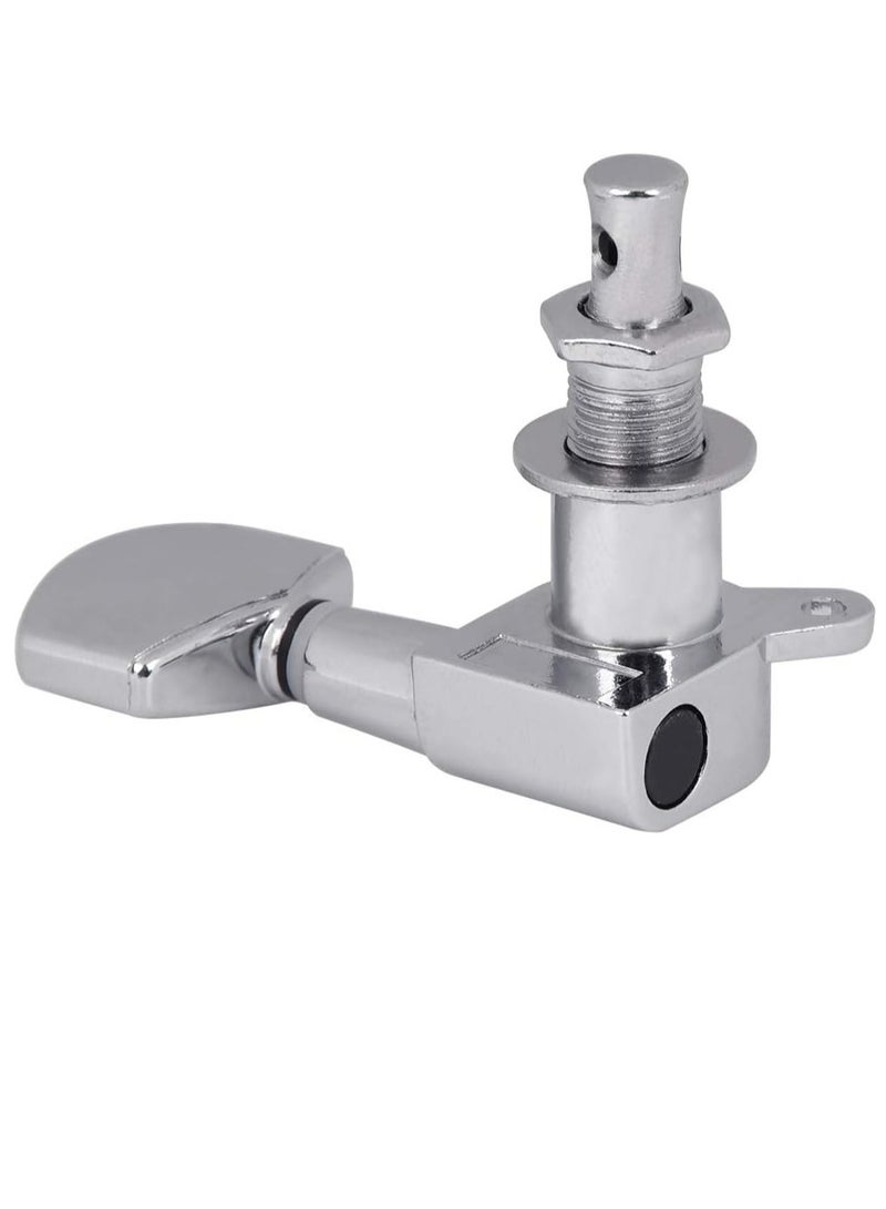 كيلا 6 قطع من رؤوس آلة الجيتار ومقابض ضبط أوتار الجيتار وموالفات رؤوس الماكينة للجيتار الكهربائي أو الصوتي (3 يسار + 3 يمين) - Image 4