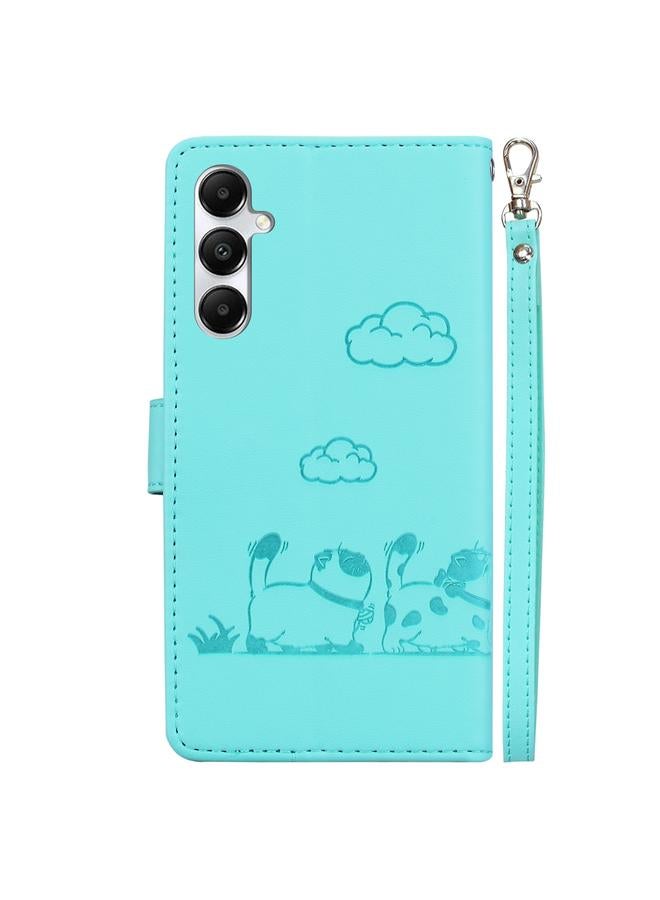 S-TOP Case For Samsung Galaxy A05s Cute Cats RFID Leather Phone Case - Image 3