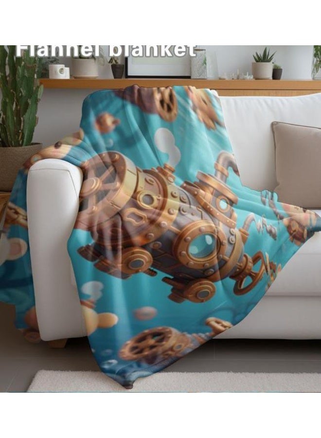 general Flannel thin blanket (warm and comfortable, suitable for sleep, gaming, dust removal and sandproof) 150cm*200cm - 716 - Image 4