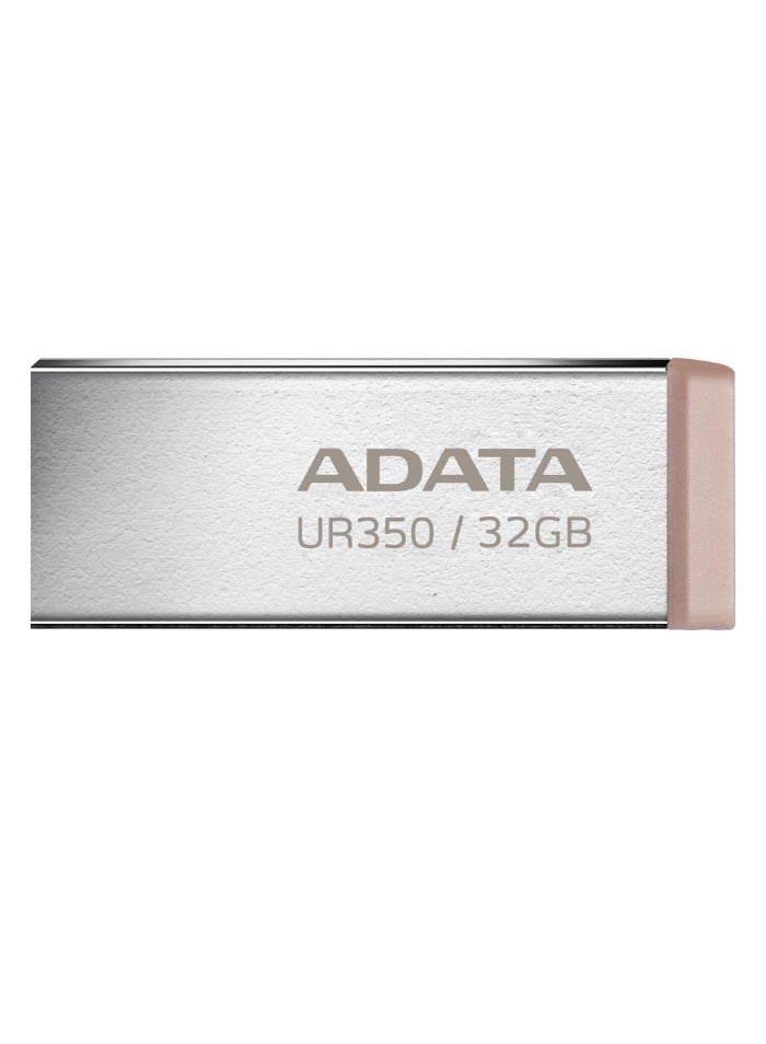 ADATA ADATA UR350 32GB USB 3.2 (USB 5Gbps) Flash Drive | Metal | Ultrafast Data Transfer and Lightweight | Brown - Image 5