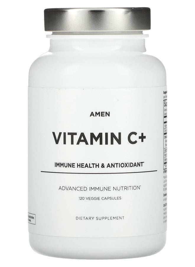 Codeage Amen Vitamin C+ Immune Health Antioxidant 120 Veggie Capsules