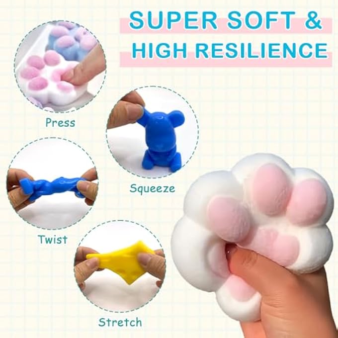 TJINHEZ Taba Squishy Kit - 7oz DIY Liquid Silicone Making Set for Squishy Maker, All-in-one Rubber Squishy Kit with Guided, Mold, Flocking Powder - Bubble Free, Fast Cure for Beginners, Stress Relief & Gifts - Image 4