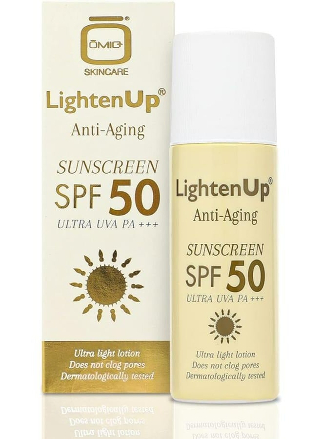 لايتين اب واقي من الشمس SPF 50 | واقي شمسي آمن مضاد للشيخوخة - Image 1