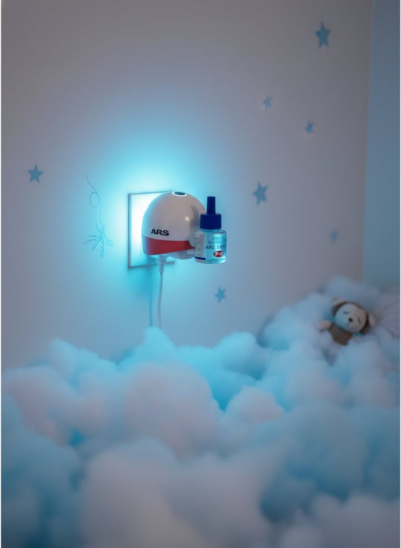 اي ار اس قاتل الناموس مع سائل متعدد الألوان 45 مل متعدد الألوان 45ملليلتر - Image 3