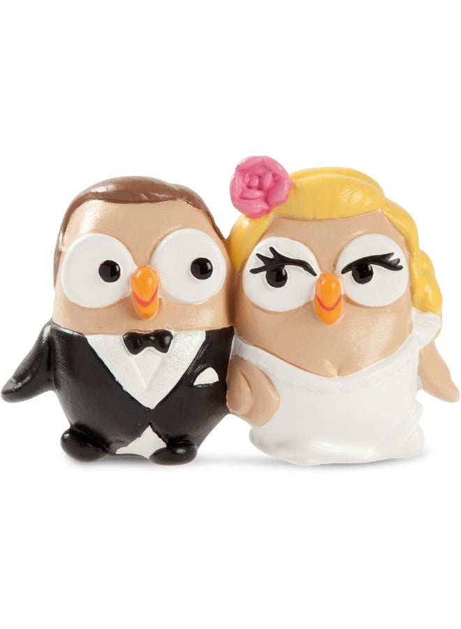 Goofi Figurine Pop Culture GINGER AND FRED – 8x10cm Hand-Painted Ceramic Collectibles | for Home Decor | Featuring Iconic Characters from Alice, Romeo & Juliet, Peter Pan & More