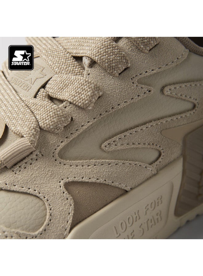 Starter Sound Wave 1 New Versatile Shoes For Couples, Lightweight Breathable Thick-soled Height-increasing Shoes For Men And Women, Light Khaki, Size 40 - Image 5