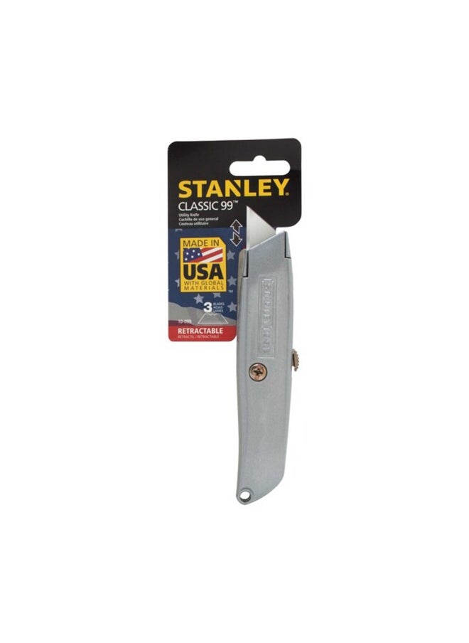 Stanley Classic 99 Utility Knife, Retractable Blade, 6-Inch, (10-099)  - Image 3