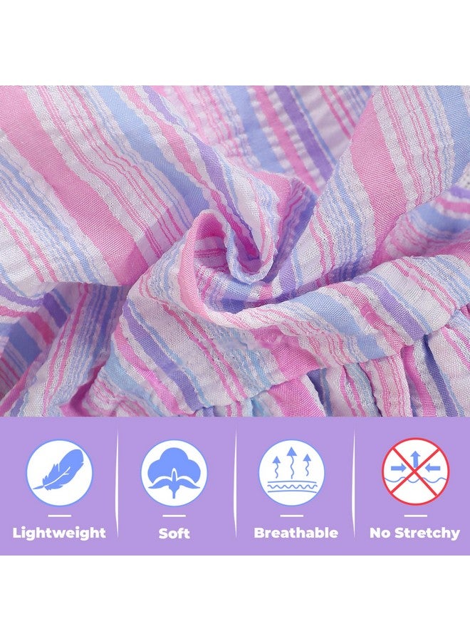 2 Pack Dog Dresses, Puppy Princess Dresses with Sweet Bowknot, Cute Dog Clothes for Small Dogs Girl for Spring Summer (Pink Purple, XX-Small) - Image 5