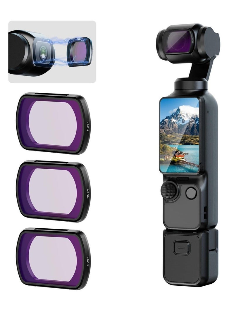 Ulanzi PK-03 Magnetic ND Filter Kit for DJI Osmo Pocket 3 - Image 1