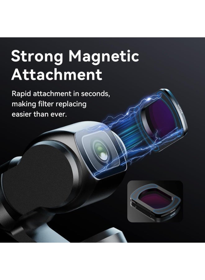Ulanzi PK-03 Magnetic ND Filter Kit for DJI Osmo Pocket 3 - Image 5