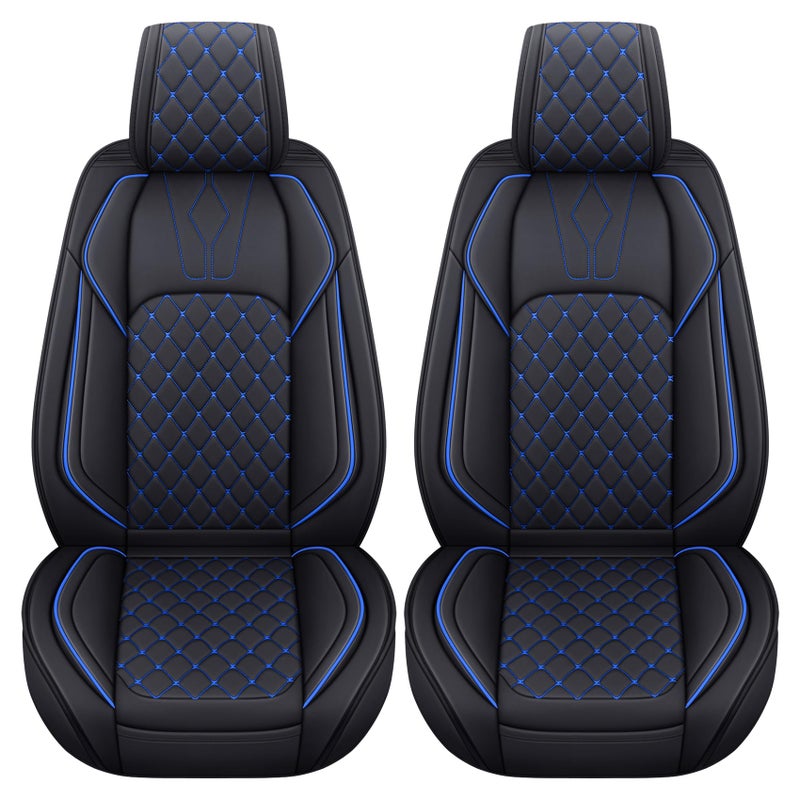 YIERTAI Car Seat Covers Compatible with Chevy Chevrolet Silverado GMC Sierra Custom fit for 20072025 1500 2500 3500 HD Crew Cab Trail Boss Pickup with Waterproof Leather