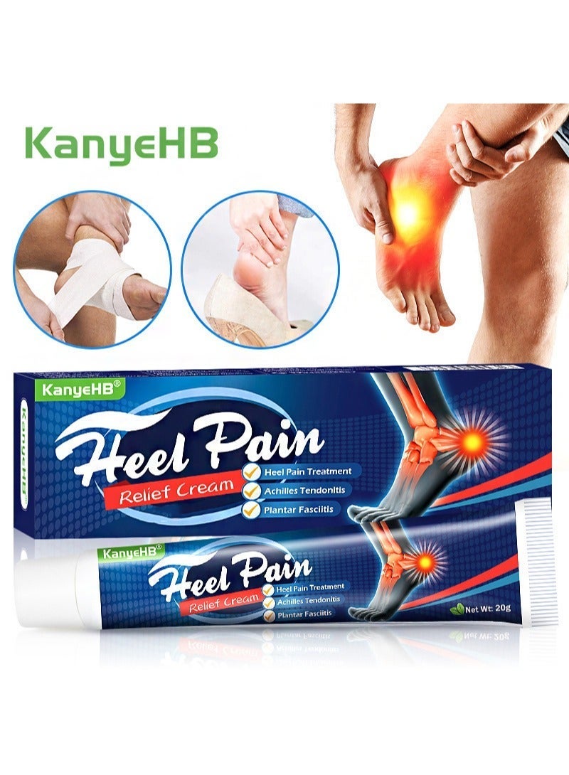 كاني إتش بي 20g Heel Pain Relief Cream, Herbal Formula, Relieves Heel Pain, Deeply Calms Fascia, Treats Plantar Fasciitis (2 PCS) - Image 2
