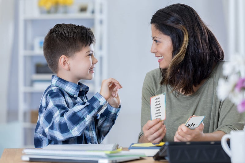Teacher Created Resources Initial Consonants, Blends & Digraphs Flash Cards (EP62044) 3-1/8" x 5-1/8" - Image 2