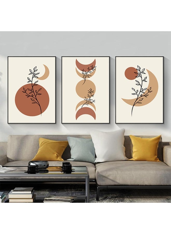 Home Trove Beautiful Botanical Pictures Poster Wall Art, Minimalist Wall Poster Set - Frameless - Image 4