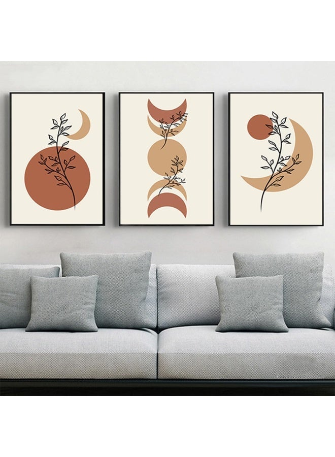 Home Trove Beautiful Botanical Pictures Poster Wall Art, Minimalist Wall Poster Set - Frameless - Image 3