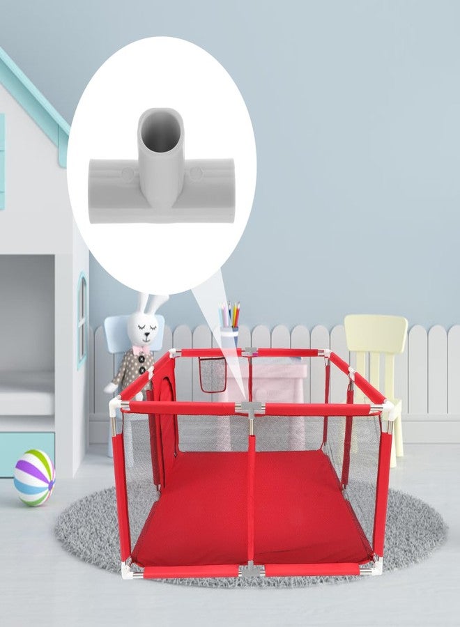 VICASKY 4 Pcs Baby Playpen Parts T-Shaped Joints Baby Playpen Replacement Connectors Accessories for Play Yard - Image 3