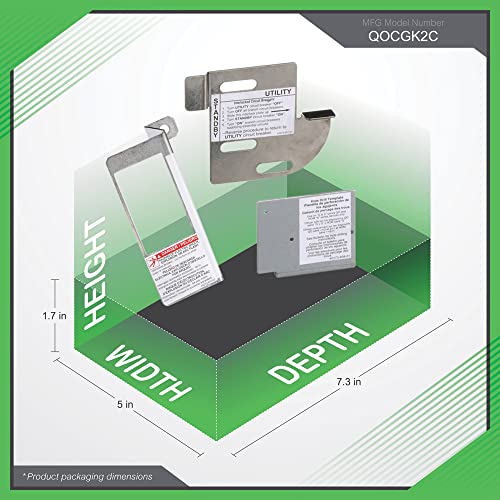 Schneider Electric سكوير دي - QOCGK2C غطاء مولد QO ومجموعة قفل قاطع الدائرة الرئيسي بحجم إطار QOM2 - Image 2