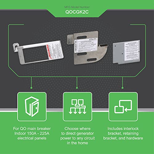 Schneider Electric سكوير دي - QOCGK2C غطاء مولد QO ومجموعة قفل قاطع الدائرة الرئيسي بحجم إطار QOM2 - Image 4